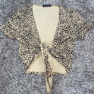 Cheers print Crop top